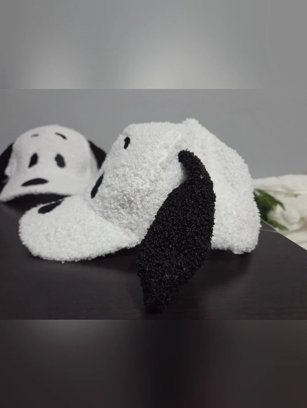 Peanuts Snoopy Adult Baseball Cap Hat With Floppy Ears, Adjustable. 2 Pcs